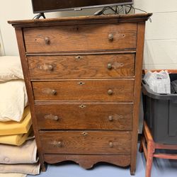 Vintage Tall Dresser
