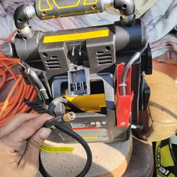 Battery charger/ jumper / air compressor/ outlet and USB charger
