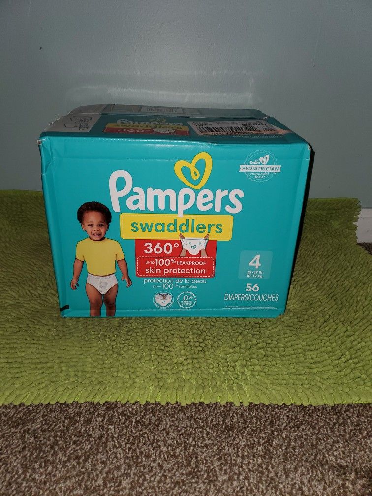 Box Pampers #4 (56 Diapers)
