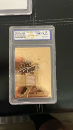 2000 23 KT Gold Coll pee the game trading card