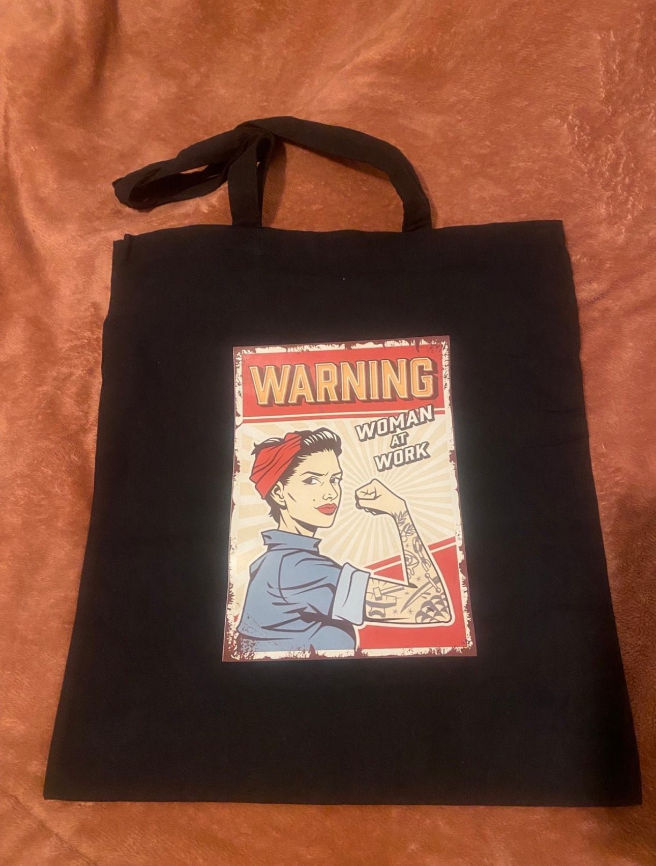 Vintage Style Tote Bag