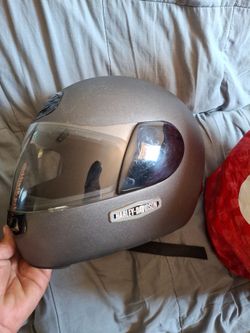 Vintage Harley-Davidson helmet