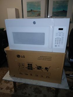 LG Over-the-Range Microwave Oven White