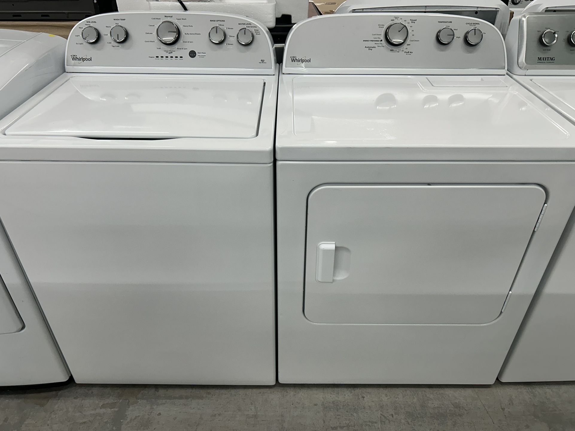 Matching Washer Dryer Set 