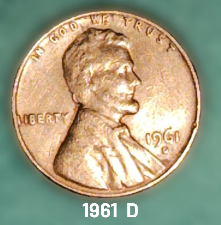 1961 / 1968 penny $5 for both