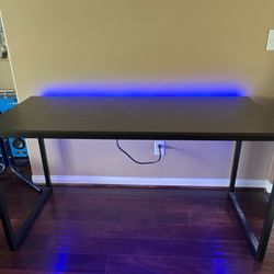 Desk Set With Chair And Lights 