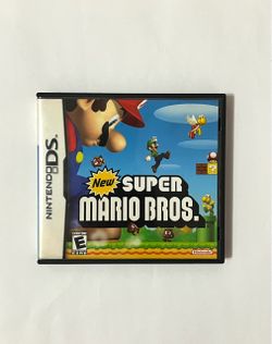 New Super Mario Bros (Nintendo DS, 2006) Complete & Tested CIB