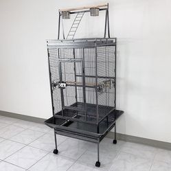 BRAND NEW $155 Large 68-inch Tall Bird Cage with Rolling Stand for Parrots Parakeets Cockatiel Lovebird