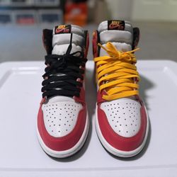 Jordan One High Light Fusion Red