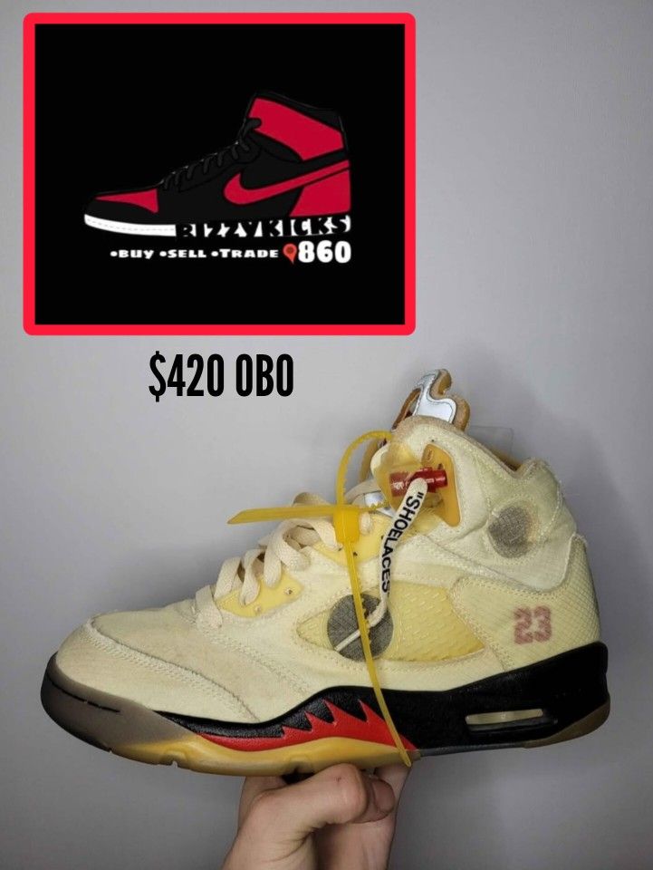 Air Jordan 5 Retro 'Off-White Sail