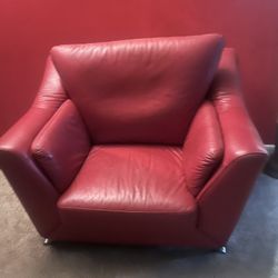 BIG RED CHAIR