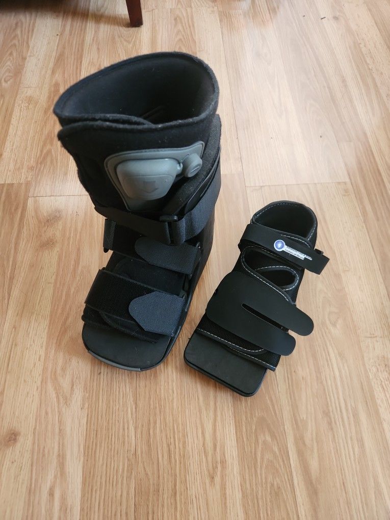 Breg Walking Boot And Shoe
