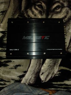 ❗❗Majestic 2 Channel High Power Amplifier❗❗