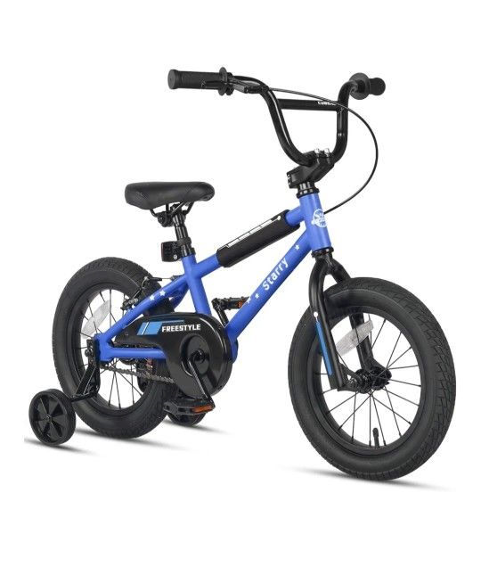 Kids Bike BMX Style 12 14 16 18 Inch for Toddlers Boys Girls 1-10 Years Old Multiple Colors