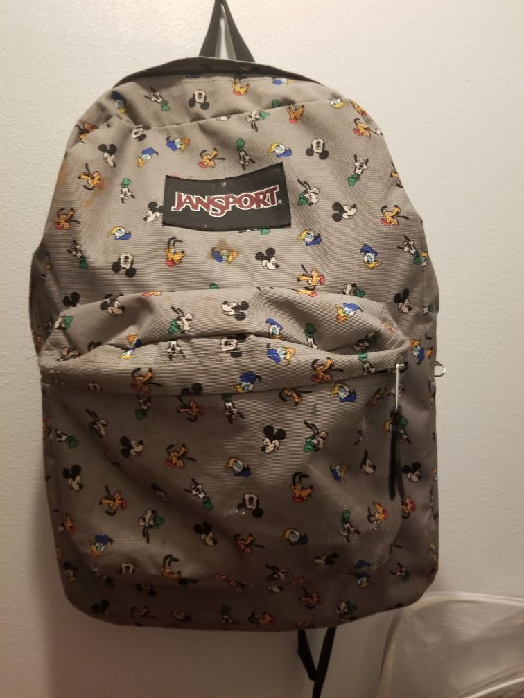 Mickey Mouse Jansport backpack