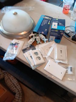Misc Left Overs From Remodel ..light Switches Face Plate