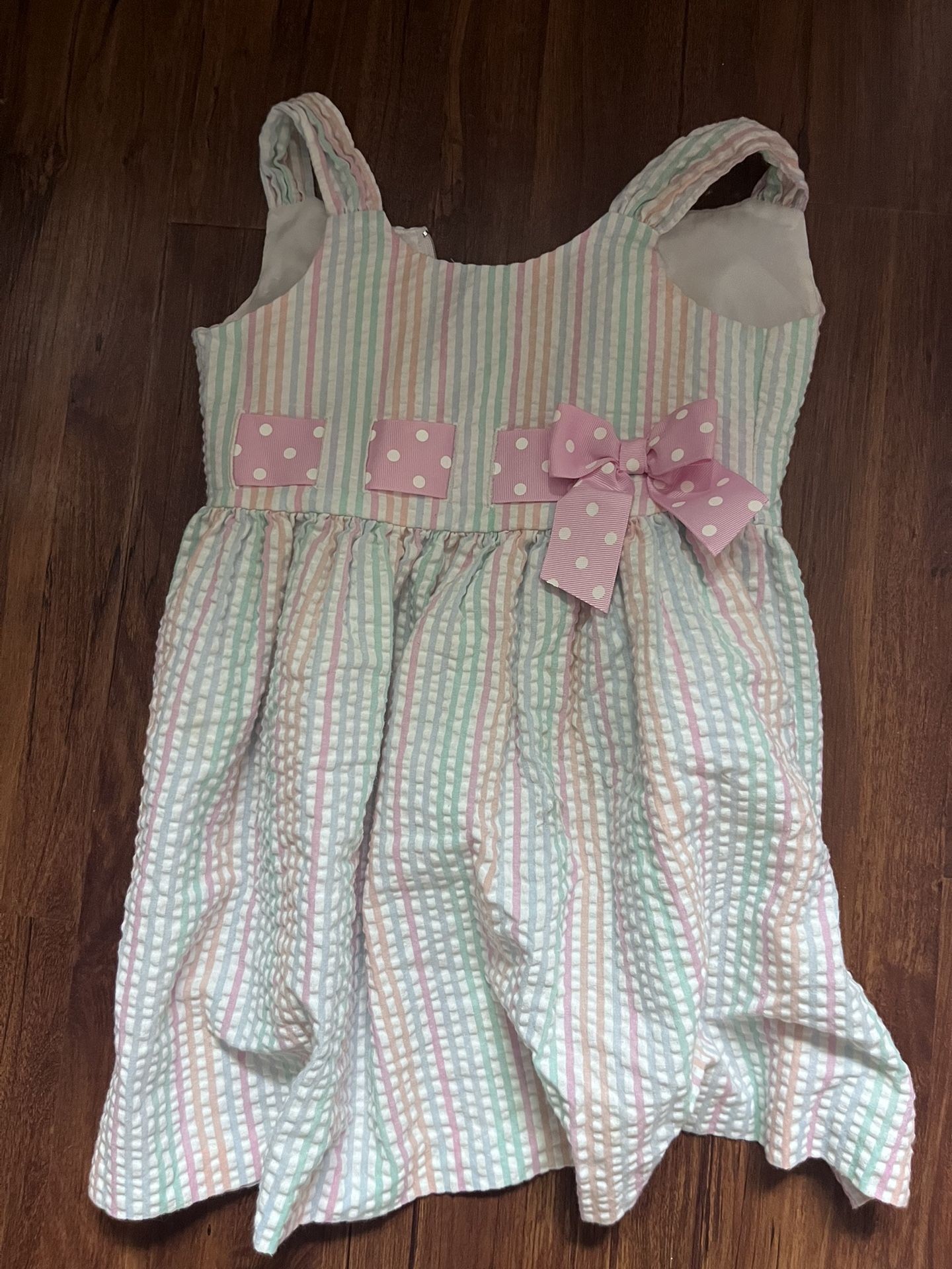 Girls Dress -pastel Colors - 4T
