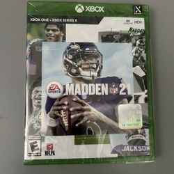 Madden NFL 21 Xbox One (NEW)