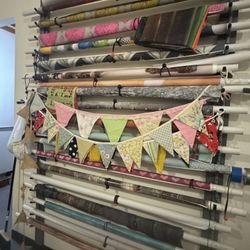 Multiple backdrops and backdrop holder