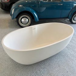 Rare Authentic Italian Gessi Solid Bathtub
