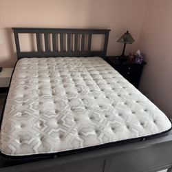 Queen Bed Frame And Costco Mattress 