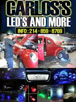 FOR ALL YOUR CUSTOM LED INSTALLATION.