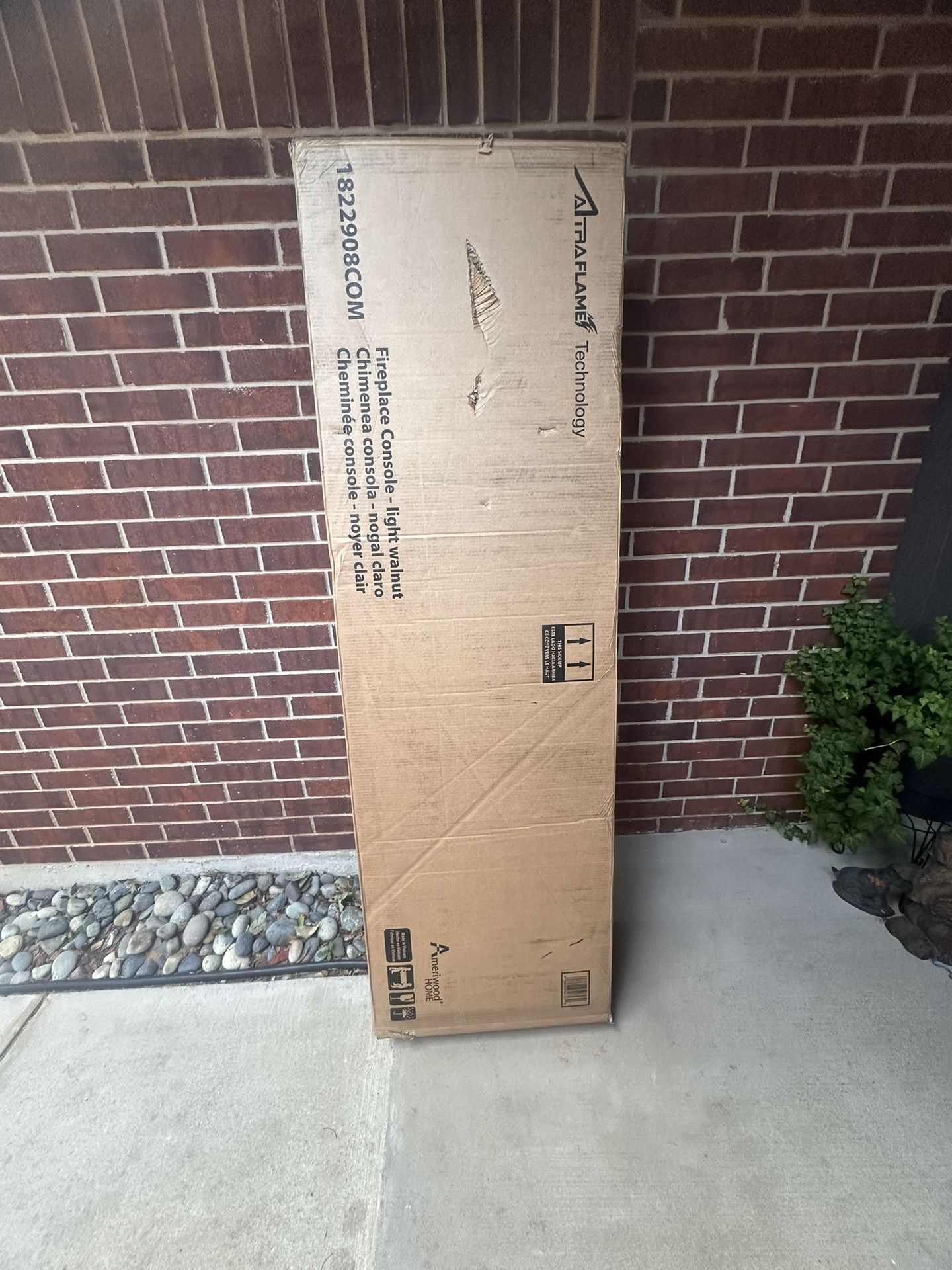 70 Inch Fireplace TV Stand New