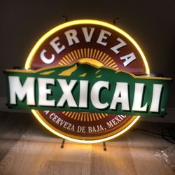 Mexicali Neon Light Sign