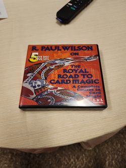 The Royal Road To Card Magic DVD by R Paul Wilson