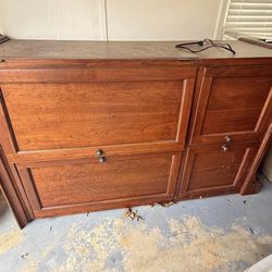 Armoire 3.5’ x 2.5’ x 6’ feet Heavy Must Pickup On Own