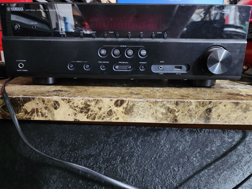 Yamaha Receiver With Remote