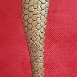 Polished Dolphin Shape Brass Door Pull Handle, Size: 1 Feet

