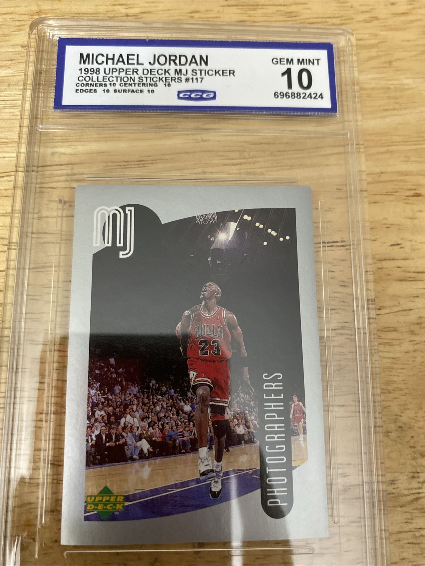 Michael Jordan 10 Gem Mint