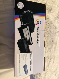 LD Products compatible Brother TN580/TN650/TNP24 High Yield Black Toner Cartridge.