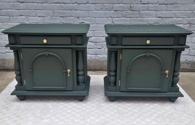 Nightstands/solid wood green Nightstands