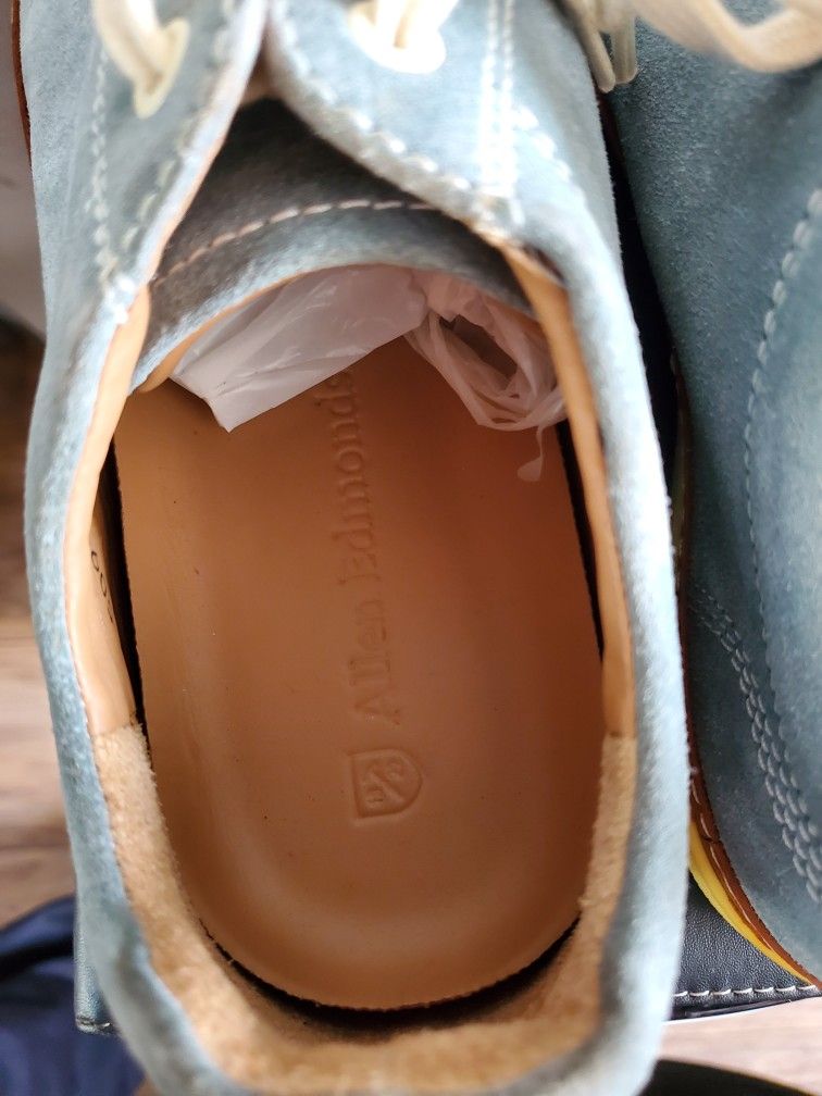 Allen Edmonds Porter Derby Suede Sneakers Shoes Portugal  display picture 1