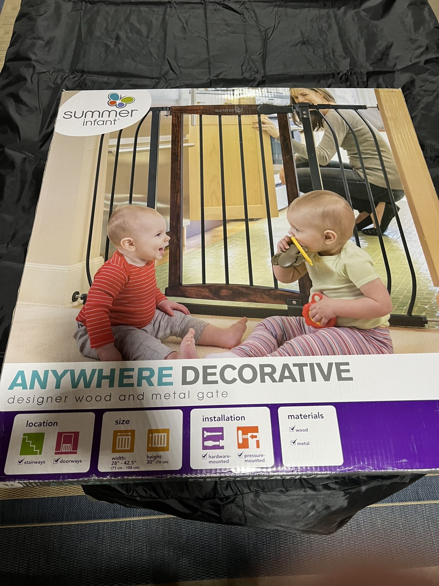 Brand New Summer Infant Baby Safety Gate (Sealed, Never Opened)
