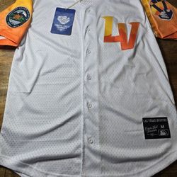 MiLB Las Vegas Aviators Baseball Jersey Ebbets Field Jersey Sz Medium NWT