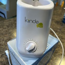 Kiinde Bottle Warmer + 2 Silicone Bottles