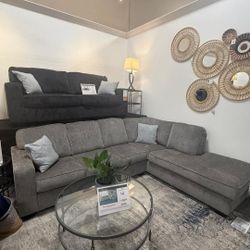 L Shaped Modular Alloy Sectional Couch W Chaise 🌟⭐$39 Down Payment with Financing ⭐ 90 Days same as cash