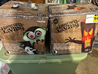 Haunted Living Halloween inflatables