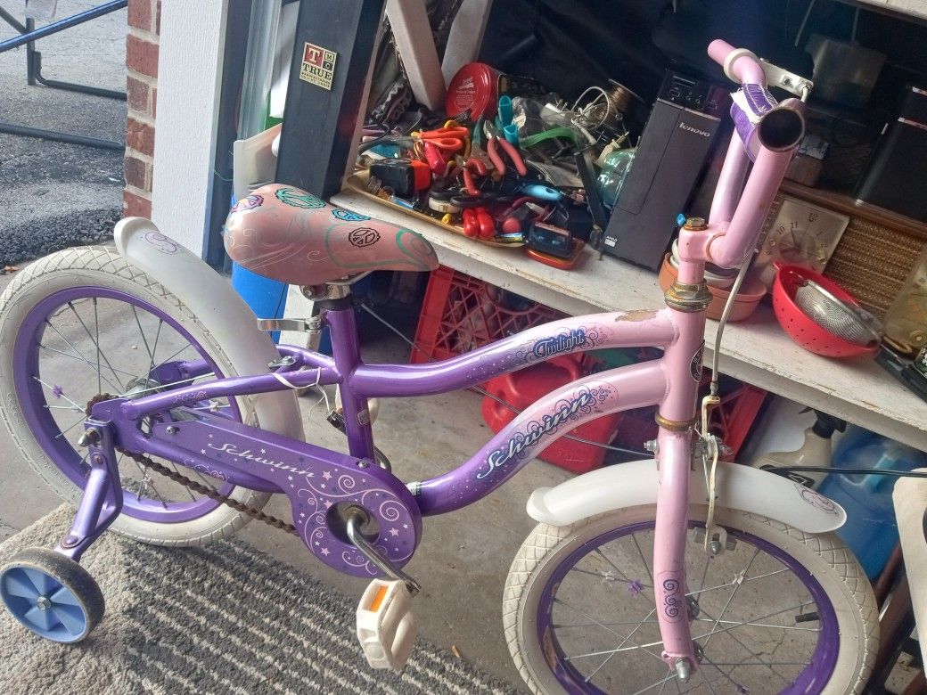 Schwinn Twilight Girls' Bike, Pink / Purple
