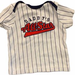 Daddy’s All star Baby Outfit