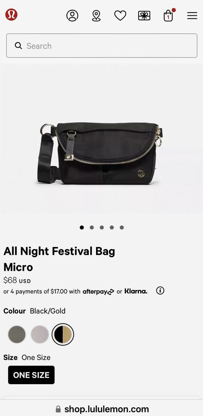 In-store WMTM Find: Micro Festival Bag in Medium Forest 😍 : r/lululemon