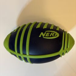 Nerf Weather Blitz Green Foam Football