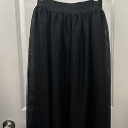 Black Or Grey Tulle Skirt