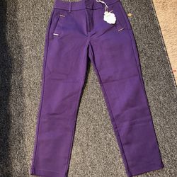 Large Purple Dress Pants Slacks New 