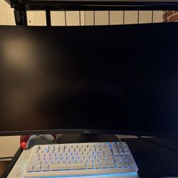 Gaming Laptop, Monitor and Keyboard