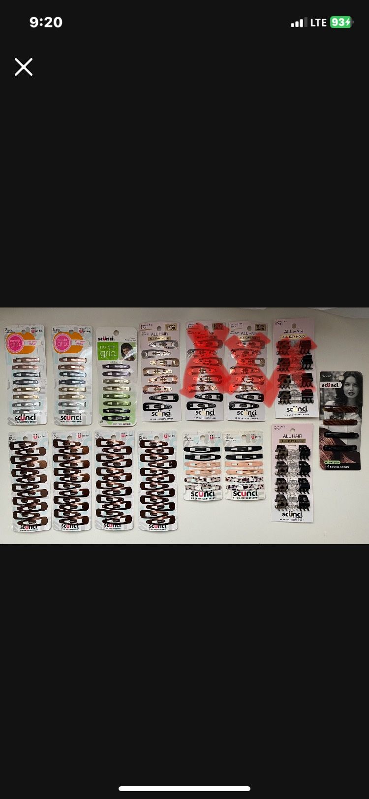 Scunci barettes - hair accessories