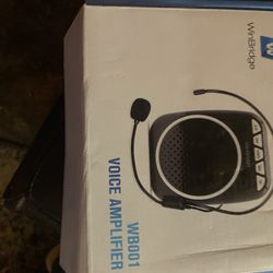 Voice Amplifier Microphone Bran New In Box